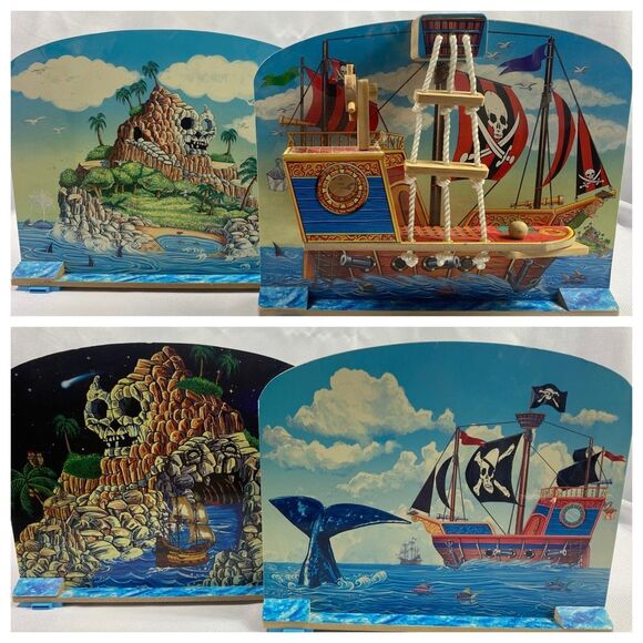 Odyssey Pirate Playset Replacement Figures Boards Flags Parts Lot Adventure - Picture 4 of 7